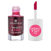 ESSENCE-WHAT A TINT lip and cheek tint 01 kiss from a rose 49 ml-DrShampoo - Perfumaria e Cosmética